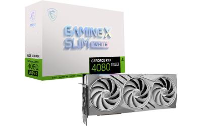 MSI RTX4080 Super Gaming X Slim White 16GB