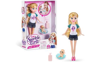 Sparkle Girlz - Puppen Spielset Babysitter