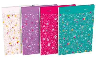 Oxford GO Floral Notizblock A6