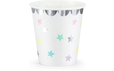 Partydeco Becher Einhorn Sterne