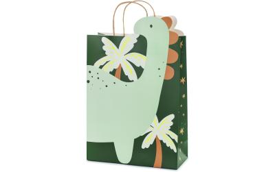 Partydeco Geschenktasche Dinosaurier