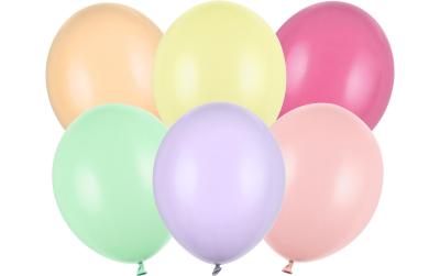 Partydeco Ballons Uni Strong Pastel Mix