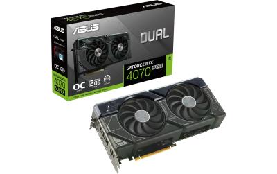 ASUS DUAL RTX4070 SUPER O12G, GDDR6X