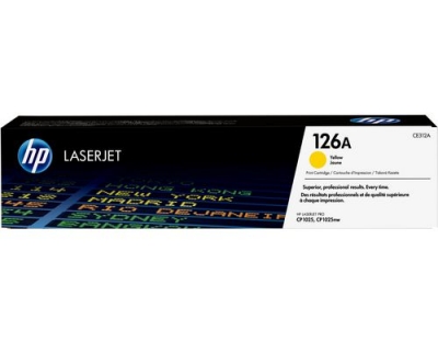 HP Toner 126A - Yellow (CE312A)