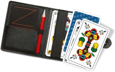 Jasskarten mit DE Motiven im Mini-Etui