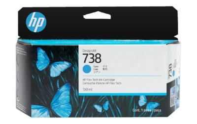 HP Tinte Nr. 738 - Cyan (498N5A)