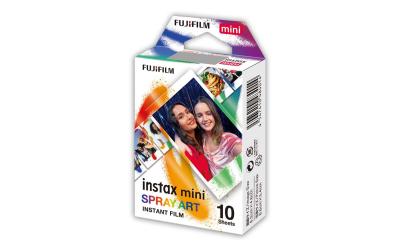 Fujifilm Instax Mini 10 Blatt Spray Art