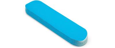 K-Tape Pre-cuts, 20 x 5 cm, blau