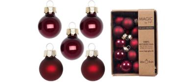 Inge Weihnachtskugel Smooth Port, 25 Stück