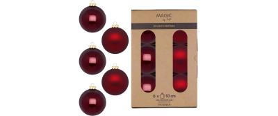 Inge Weihnachtskugel Smooth Port, 6 Stück