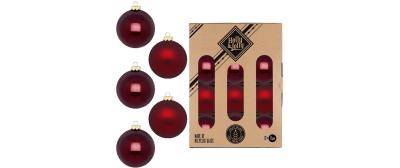 Inge Weihnachtskugel Smooth Port, 12 Stück