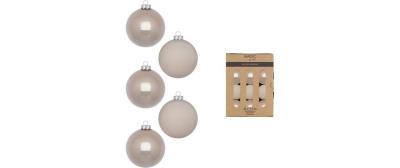 Inge Weihnachtskugel Fine Alabaster, 34 Stk