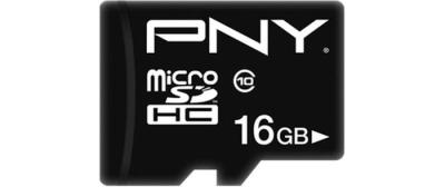 PNY microSDHC Card Perf Plus UHS-I 16GB