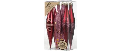 Inge Weihnachtskugel Bordeaux Red Olive