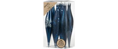Inge Weihnachtskugel Night Blue Olive