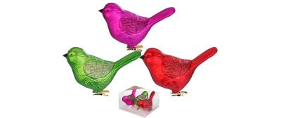 Inge Weihnachtskugel Mille Fiori Vogel