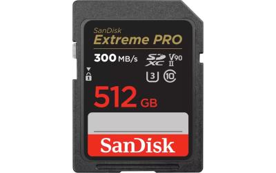 SanDisk SDXC Card Extreme PRO UHS-II 512GB