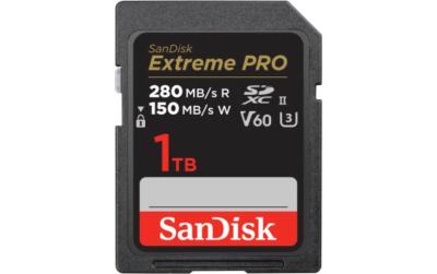 SanDisk SDXC Card Extreme PRO UHS-II 1TB