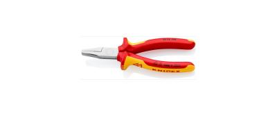 Knipex Flachzange verchromt 160 mm
