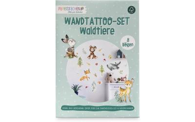 Wandtattoos-Set Waldtiere