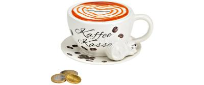 Spardose Kaffetasse/Kaffekasse