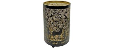 Dameco Windlicht Forest mit Hirsch, Henkel