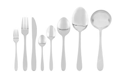 FURBER Besteckset 39-teilig Silber