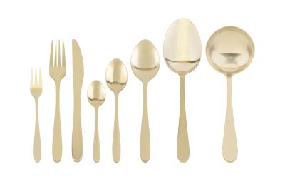 FURBER Besteckset 39-teilig Gold