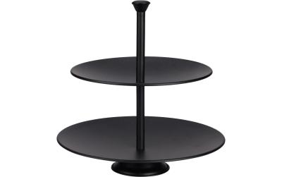 FURBER Etagere 2-stufig Schwarz