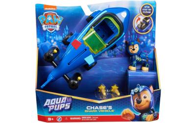 Paw Patrol Aqua Pups Chase+Vehicle