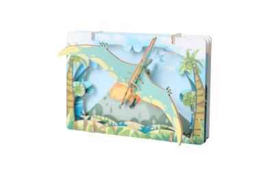 3D Wooden Puzzle - Pterodactil