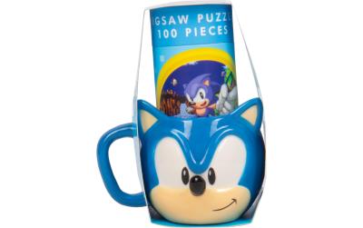 Fizz Creations Sonic Tasse & Puzzle