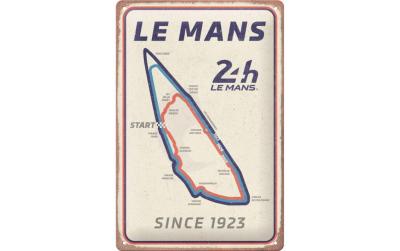 Nostalgic Art Schild 24h Le Mans - Circuit