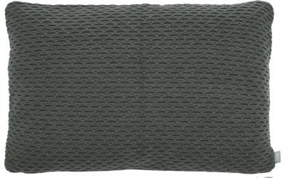 Södahl Wave Knit Kissen Forest green