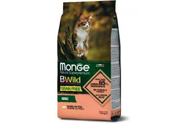 Monge Cat BWild GF Adult Salmon 1.5kg