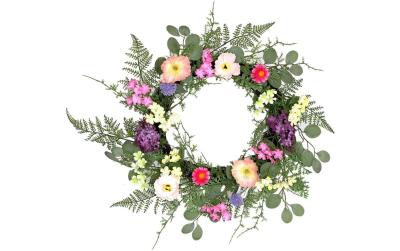 Chalet Kunstblume Blumenkranz 45 cm
