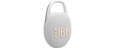 JBL CLIP 5, Bluetooth Speaker, Weiss