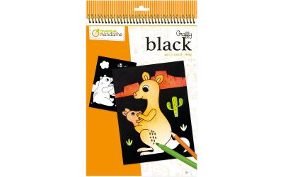 Avenue Mandarine Graffy Black A4 Tiere