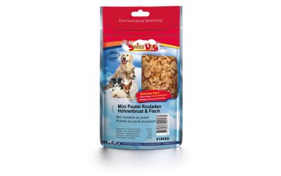 SwissDog Mini Poulet Rouladen 100g