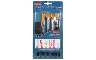 Derwent technik Brush Pinsel Set