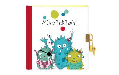 Goldbuch Tagebuch Monster