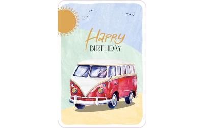 ABC Grusskarte Geburtstag