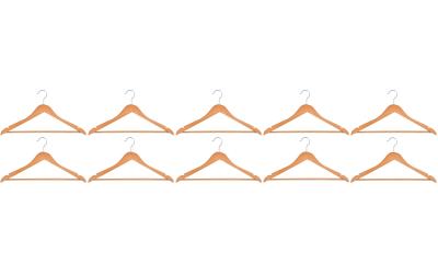 MSV Kleiderbügel Holz 10x