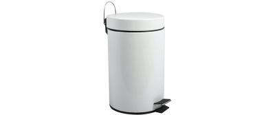 MSV Treteimer Metall weiss 12l