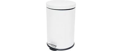 MSV Treteimer Metall weiss 20l