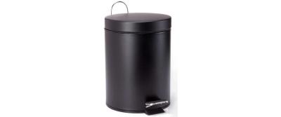 MSV Treteimer Metall schwarz 5l