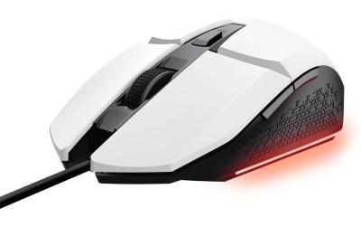 Trust GXT109W Felox Gaming Maus weiss