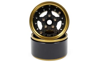 Yeah Racing Felgen 5 Spoke Gold Titanium