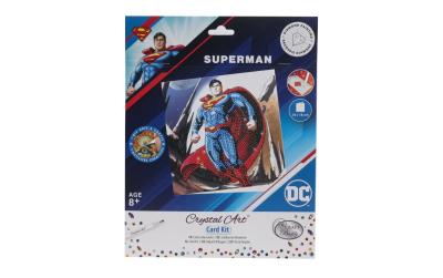 Crystal Art Card Superman