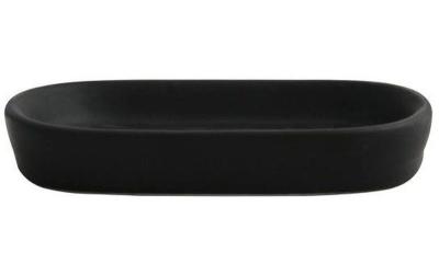 MSV Seifenschale Maonie, Schwarz matt